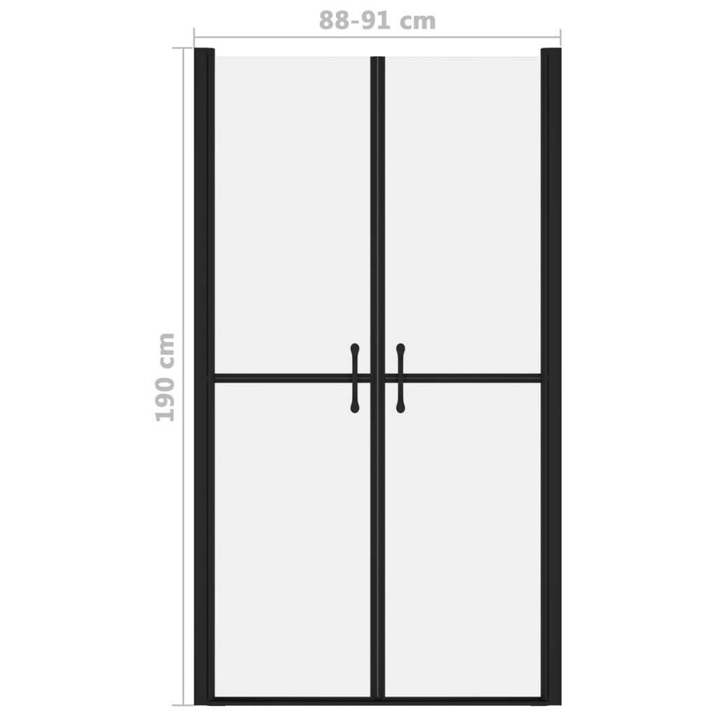 Porta per Doccia in ESG Satinato (88-91)x190 cm cod mxl 52134