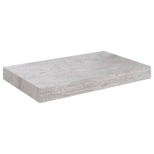 Scaffale a Parete Grigio Cemento 23x23,5x3,8 cm in MDF cod mxl 71469