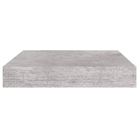 Scaffale a Parete Grigio Cemento 23x23,5x3,8 cm in MDF cod mxl 71469