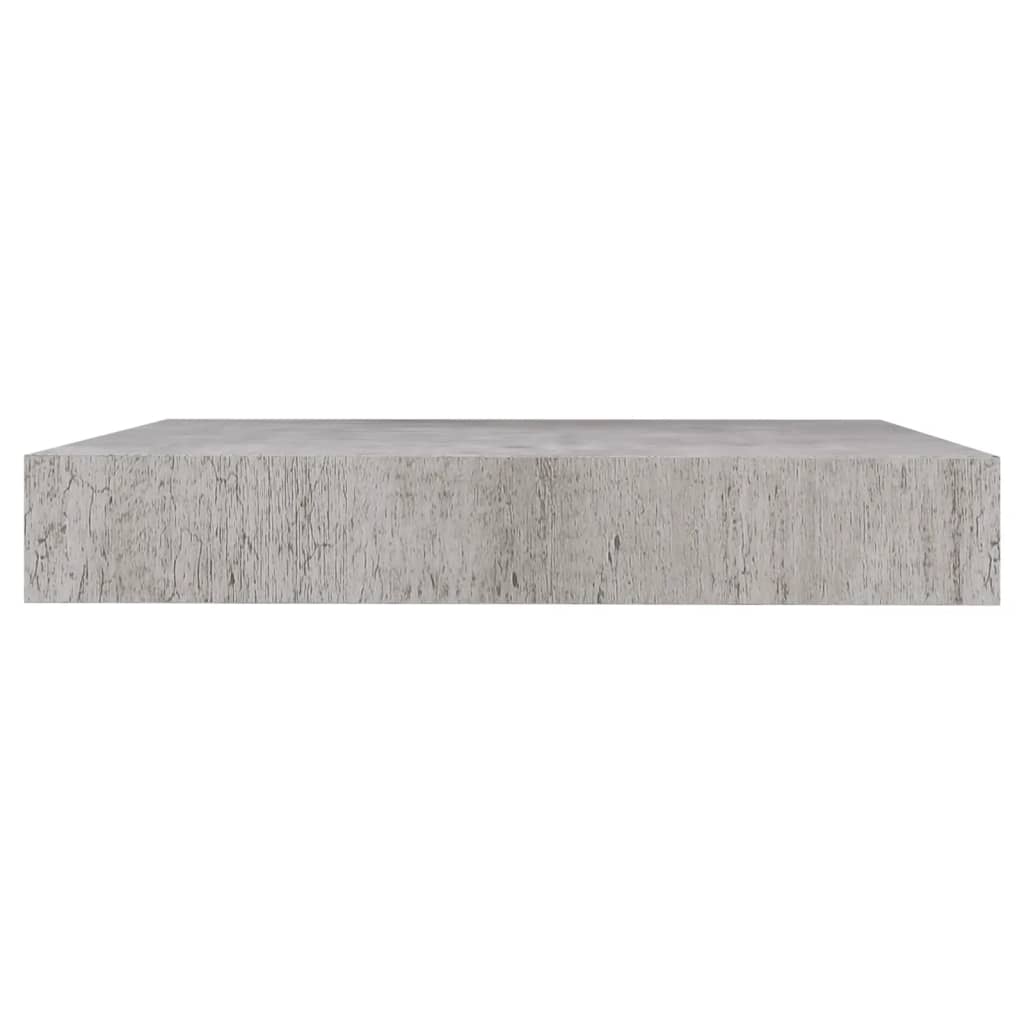 Scaffale a Parete Grigio Cemento 23x23,5x3,8 cm in MDF cod mxl 71469