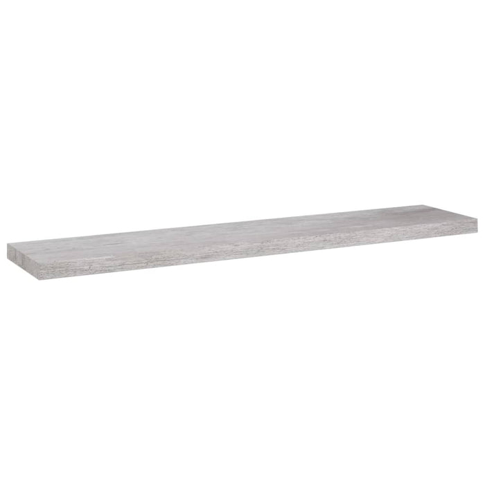 Scaffali a Parete 4 pz Grigio Cemento 120x23,5x3,8 cm in MDF cod mxl 55455