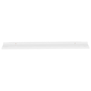 Mensole da Parete 2 pz Bianco Lucido 115x9x3 cm cod mxl 33725