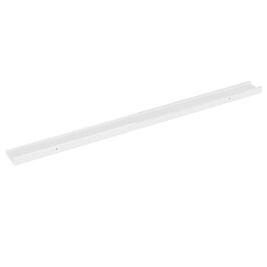 Mensole da Parete 2 pz Bianco Lucido 115x9x3 cm cod mxl 33725