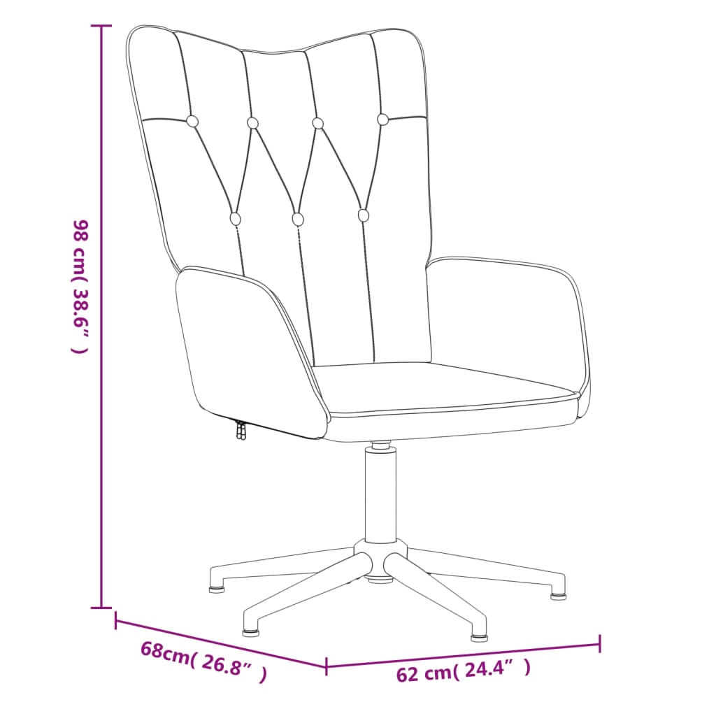 Poltrona Relax con Poggiapiedi Marrone in Tessuto cod mxl 26169