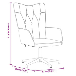 Poltrona Relax con Poggiapiedi Marrone in Tessuto cod mxl 26169