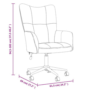 Poltrona Relax Nera in Velluto cod 12501