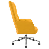 Poltrona Relax Giallo Senape in Vellutocod mxl 71458