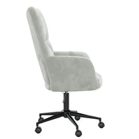 Poltrona Relax Grigio Chiaro in Velluto 328172