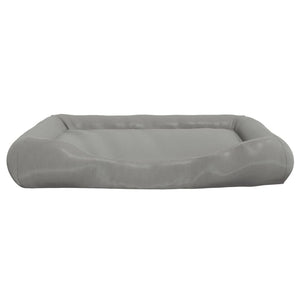 Cuccia per Cani con Cuscini Grigio 115x100x20 cm Tessuto Oxford