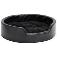 Lettino per Cani Nero 69x59x19 cm in Peluche e Similpellecod mxl 81638