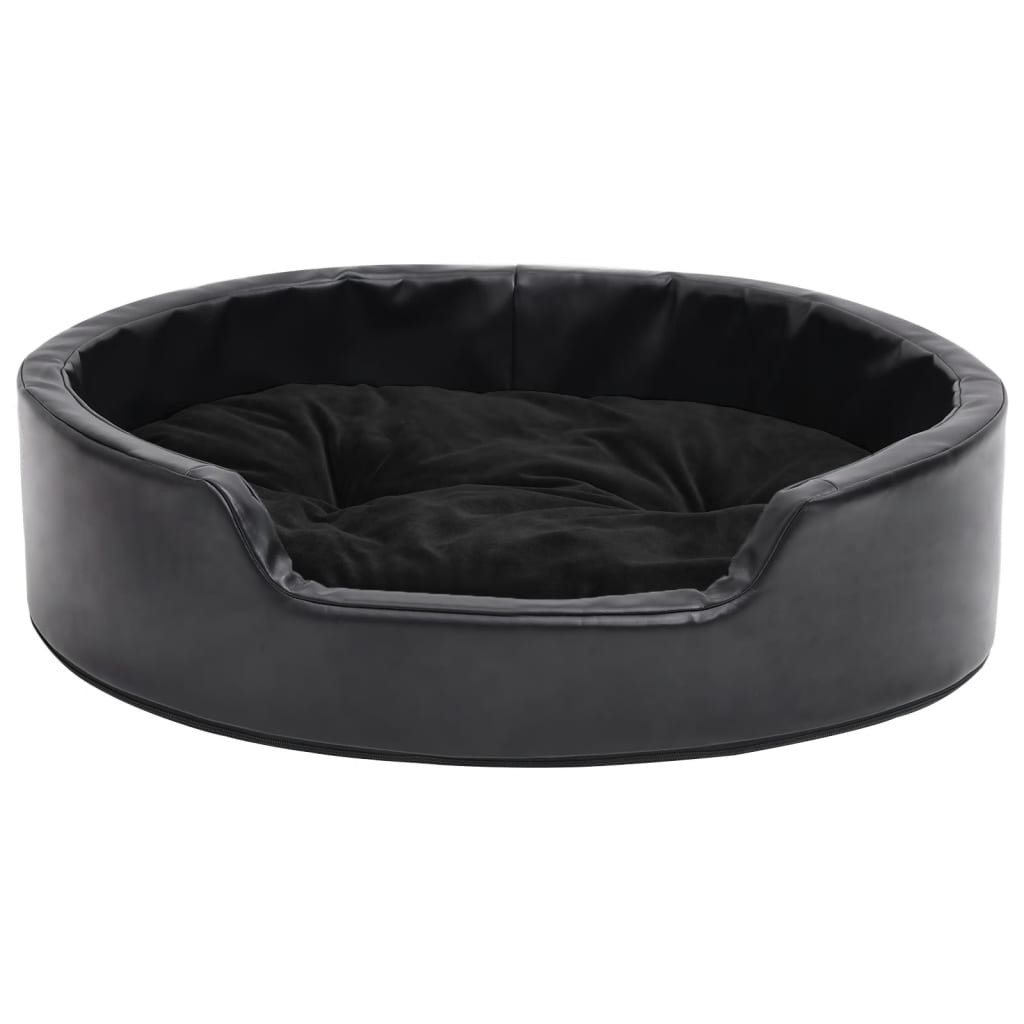 Lettino per Cani Nero 69x59x19 cm in Peluche e Similpellecod mxl 81638