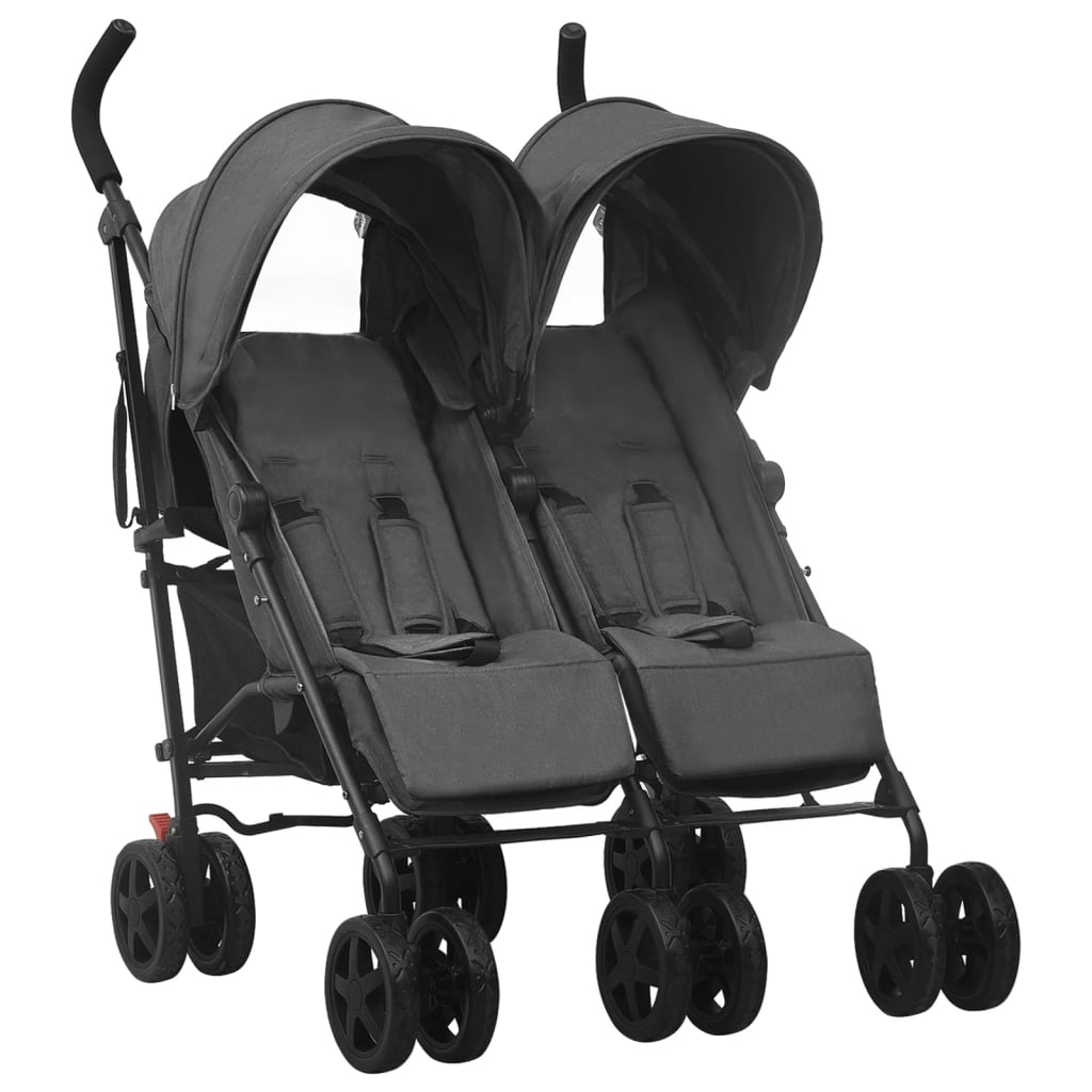 Passeggino Gemellare Antracite in Acciaio cod mxl 68582