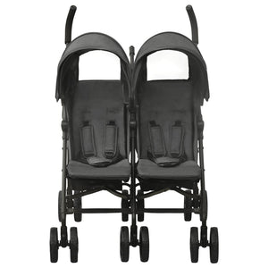 Passeggino Gemellare Antracite in Acciaio cod mxl 68582