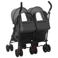 Passeggino Gemellare Antracite in Acciaio cod mxl 68582