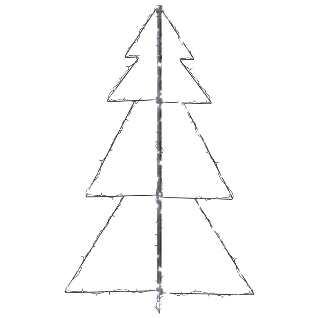 Albero di Natale a Cono 160 LED per Interni Esterni 78x120 cm cod mxl 26065