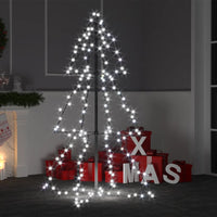 Albero di Natale a Cono 160 LED per Interni Esterni 78x120 cm cod mxl 26065