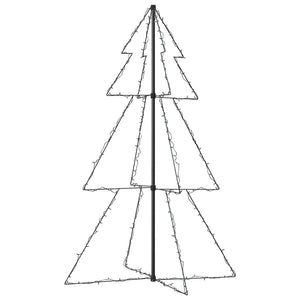 Albero di Natale a Cono 200 LED per Interni Esterni 98x150 cm cod mxl 25914