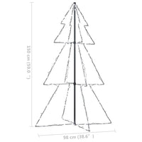 Albero di Natale a Cono 200 LED per Interni Esterni 98x150 cm cod mxl 25914