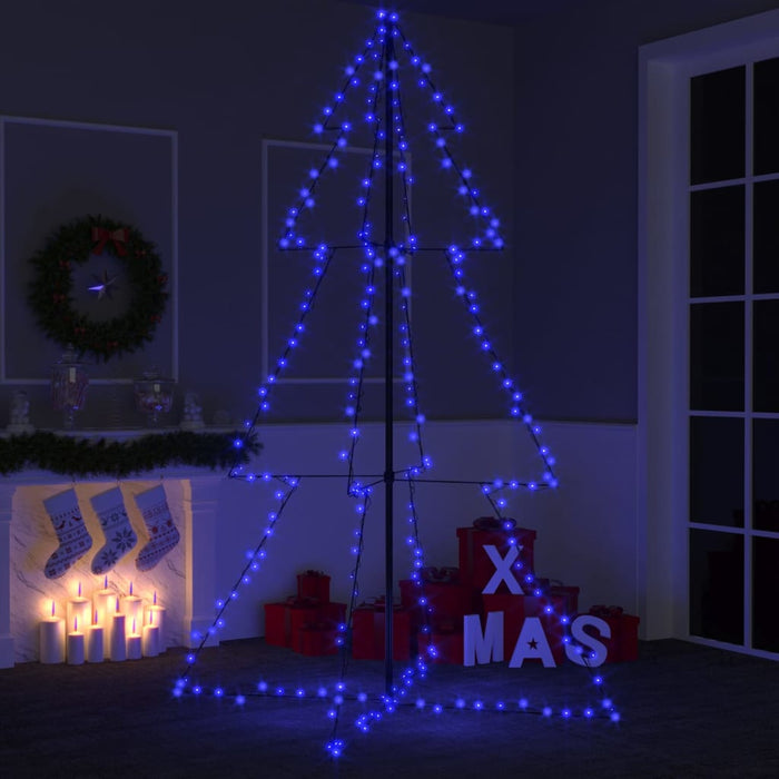 Albero di Natale a Cono 240 LED per Interni Esterni 118x180 cm cod mxl 25852