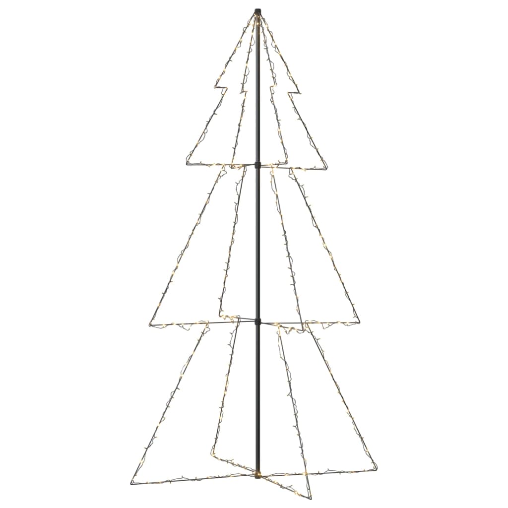 Albero di Natale a Cono 300 LED per Interni Esterni 120x220 cm cod mxl 26193