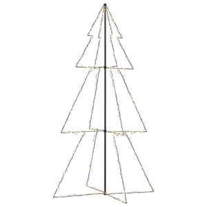 Albero di Natale a Cono 300 LED per Interni Esterni 120x220 cm cod mxl 26193