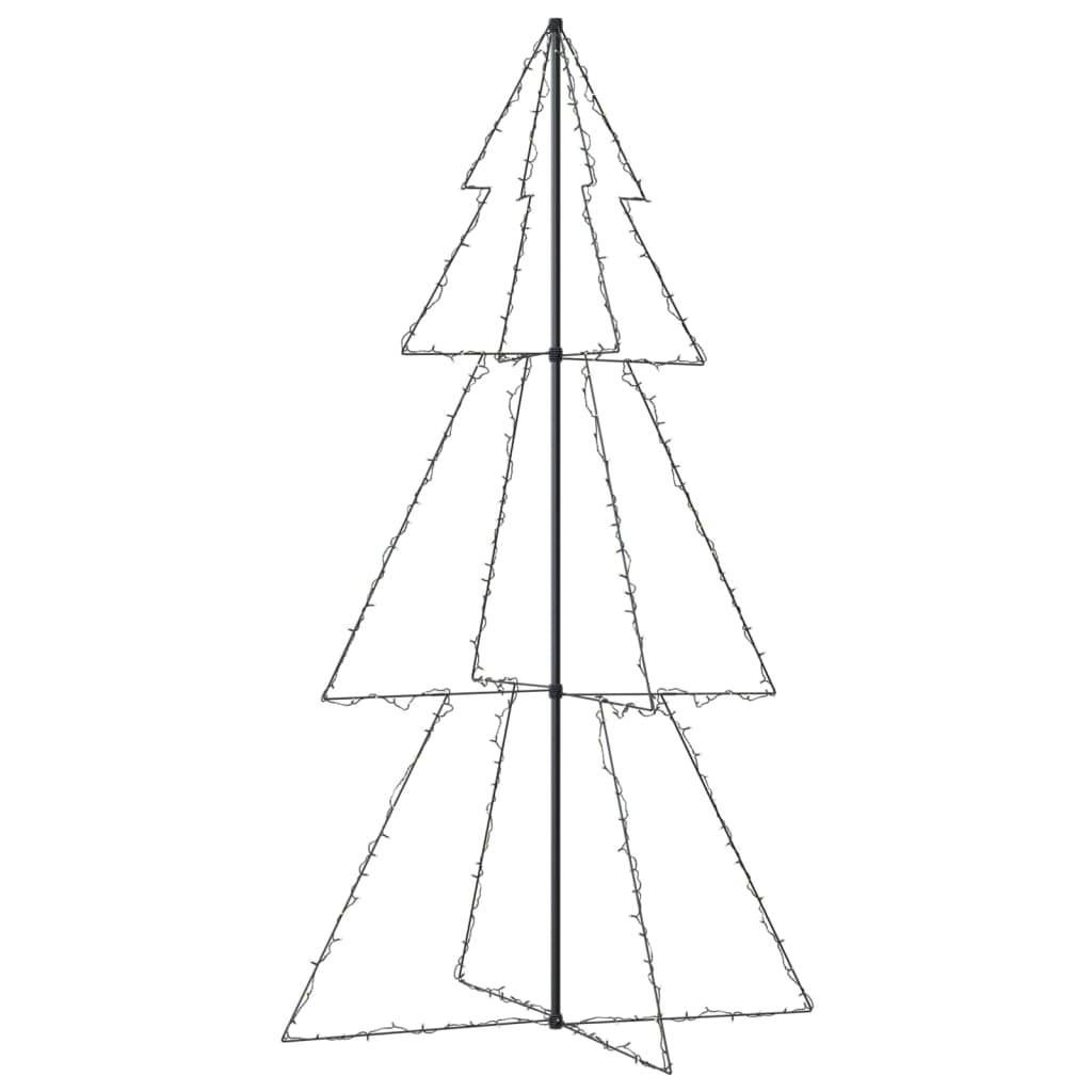 Albero di Natale a Cono 300 LED per Interni Esterni 120x220 cm cod mxl 26193