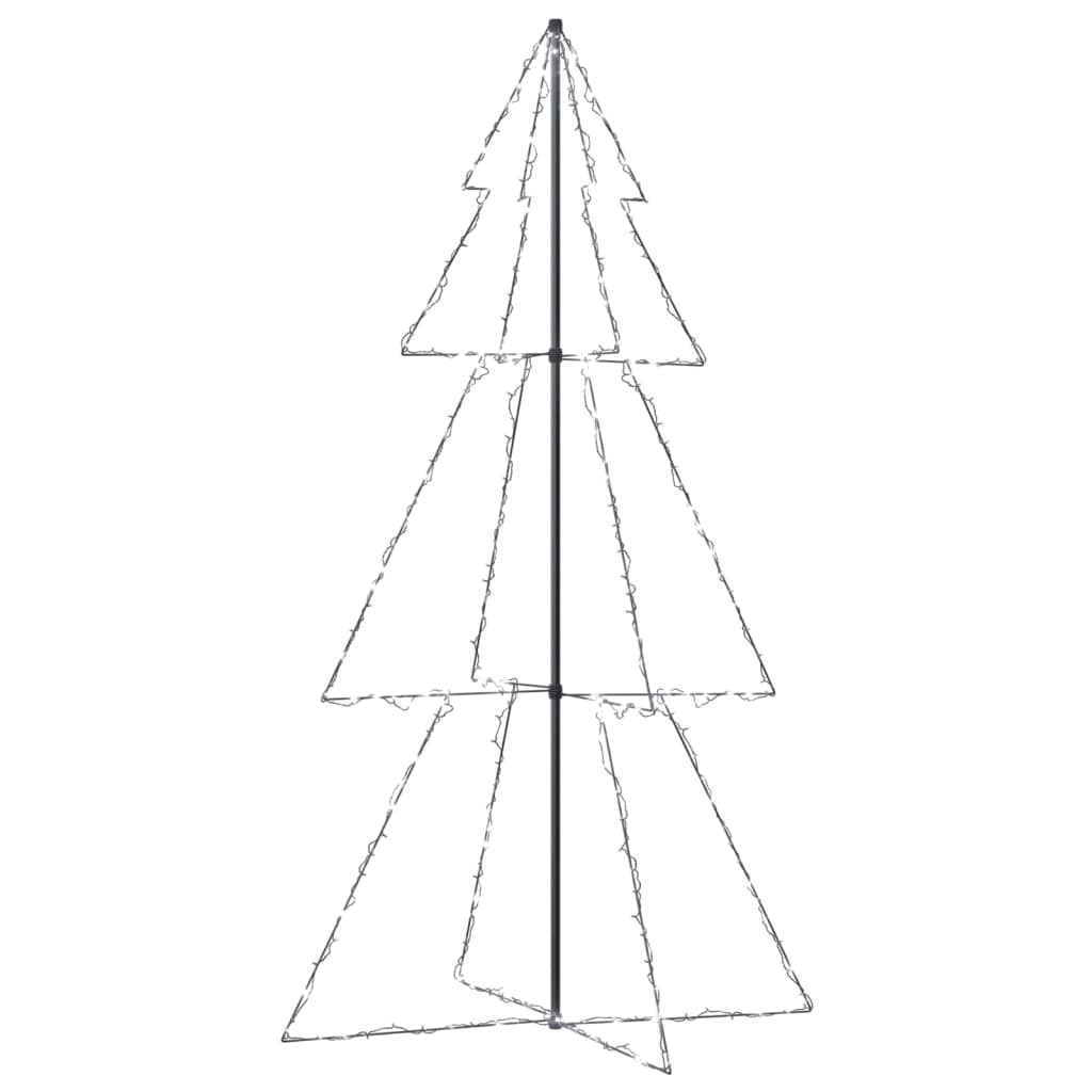 Albero di Natale a Cono 300 LED per Interni Esterni 120x220 cm 328588