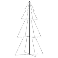 Albero di Natale a Cono 300 LED per Interni Esterni 120x220 cm 328588