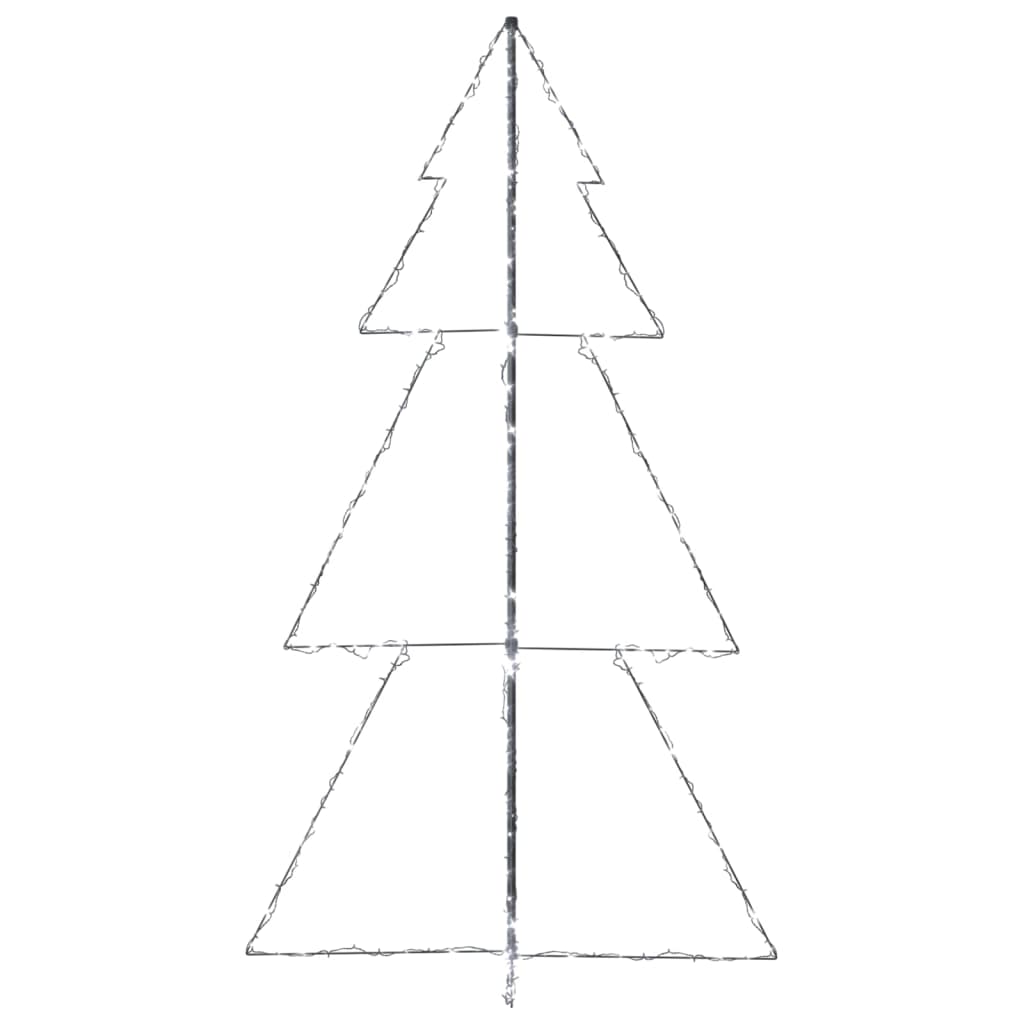 Albero di Natale a Cono 300 LED per Interni Esterni 120x220 cm 328588