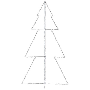 Albero di Natale a Cono 300 LED per Interni Esterni 120x220 cm 328588