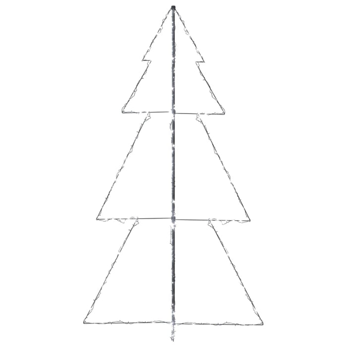 Albero di Natale a Cono 300 LED per Interni Esterni 120x220 cm 328588