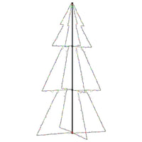 Albero di Natale a Cono 300 LED per Interni Esterni 120x220 cm cod mxl 26042