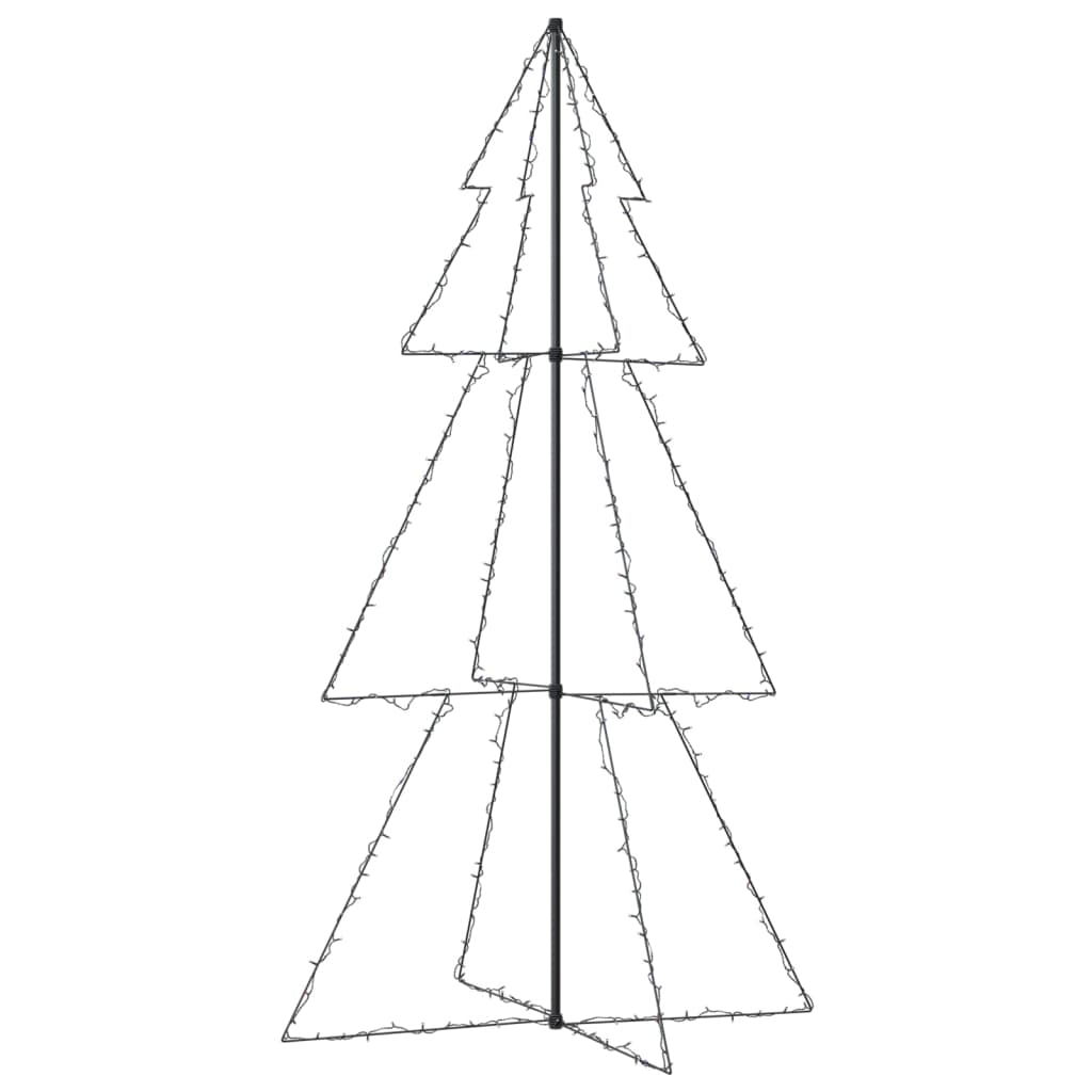 Albero di Natale a Cono 300 LED per Interni Esterni 120x220 cm cod mxl 26042