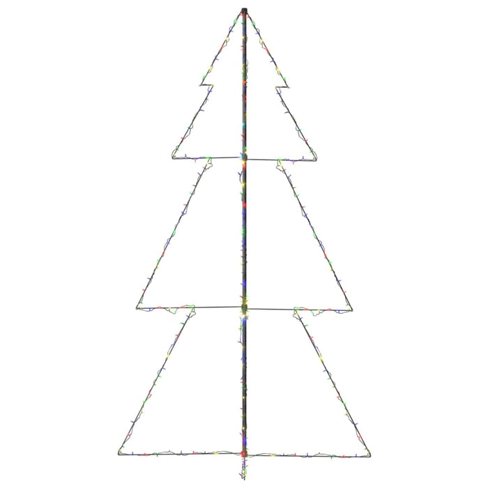 Albero di Natale a Cono 300 LED per Interni Esterni 120x220 cm cod mxl 26042