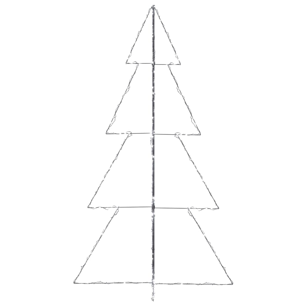 Albero di Natale a Cono 360 LED per Interni Esterni 143x250 cm 328593