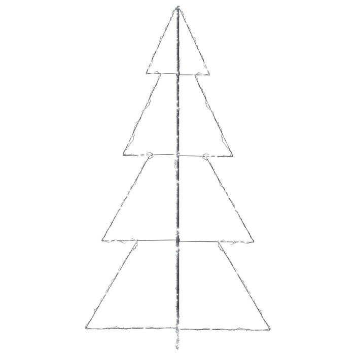 Albero di Natale a Cono 360 LED per Interni Esterni 143x250 cm 328593