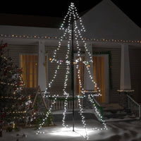 Albero di Natale a Cono 360 LED per Interni Esterni 143x250 cm 328593