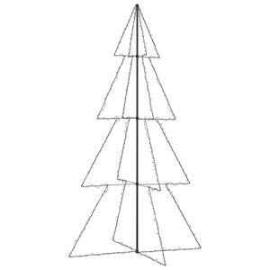 Albero di Natale a Cono 360 LED per Interni Esterni 143x250 cm 328594