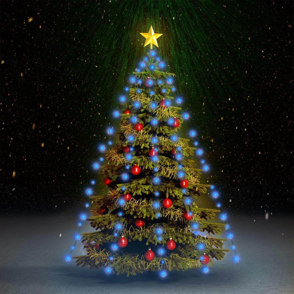 Rete di Luce per Albero di Natale 150 LED Blu 150 cm 328866