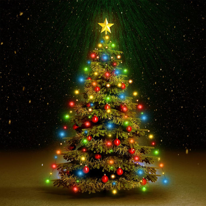 Rete di Luce per Albero di Natale 180 LED Multicolore 180 cm 328876