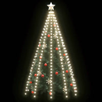 Rete di Luce per Albero di Natale 250 LED Bianco Freddo 250 cm 328885