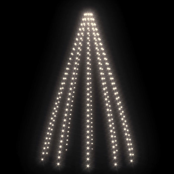 Rete di Luce per Albero di Natale 250 LED Bianco Freddo 250 cm 328885