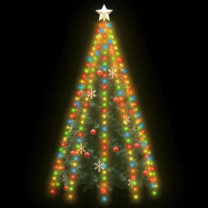 Rete di Luce per Albero di Natale 250 LED Multicolore 250 cm cod 11519