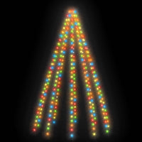 Rete di Luce per Albero di Natale 250 LED Multicolore 250 cm cod 11519