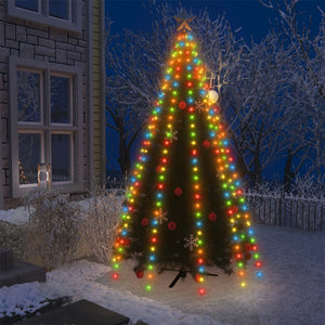 Rete di Luce per Albero di Natale 250 LED Multicolore 250 cm cod 11519