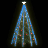 Rete di Luce per Albero di Natale 400 LED Blu 400 cm