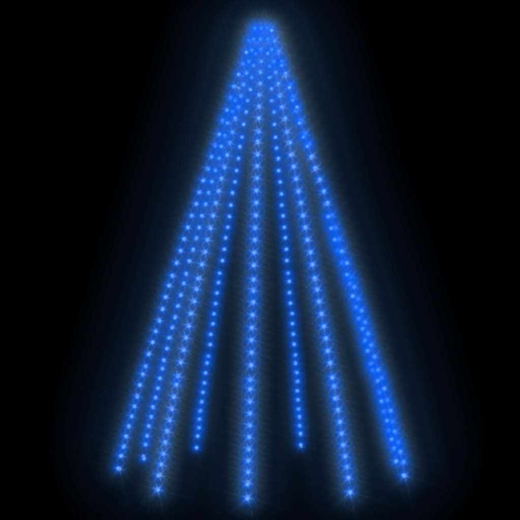 Rete di Luce per Albero di Natale 400 LED Blu 400 cm cod 11491