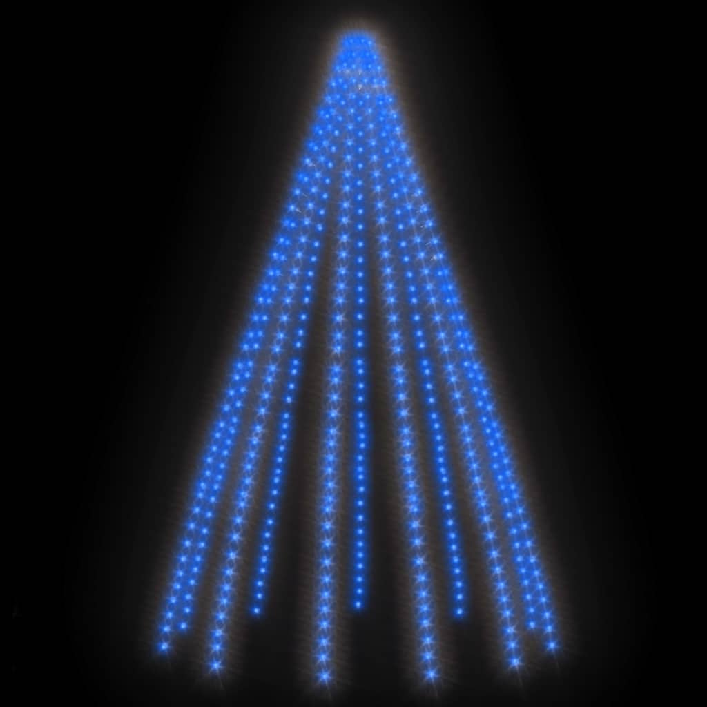 Luci per Albero 500 LED Blu 500 cm Interno Esterno 328898