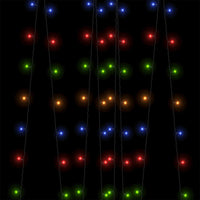 Luci Solari 5 pz 5x200 LED Colorate Interni Esterni