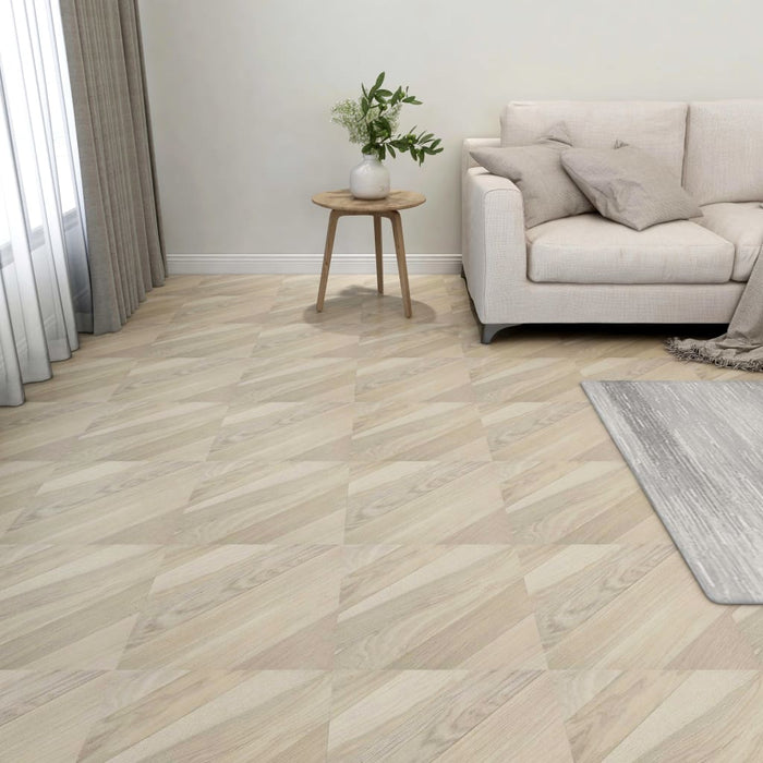 Listoni Pavimenti Adesivi 20 pz in PVC 1,86 m² Beige a Striscecod mxl 104577